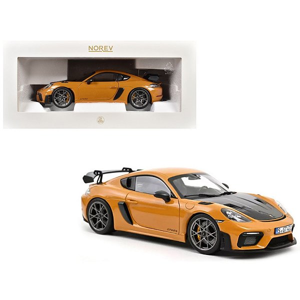 Miniatura carro Porsche Cayman GT4 RS Weissach pack 1/18