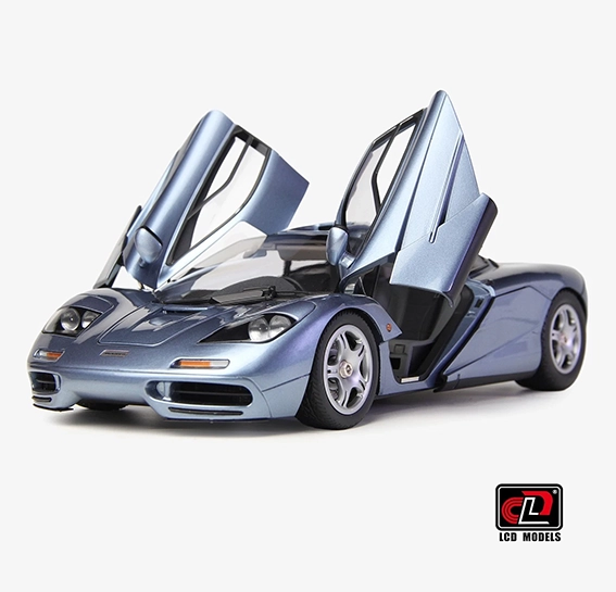 McLAREN F1 XP5-XP (BLUE) SUPERCAR LCD MODELS 1:18