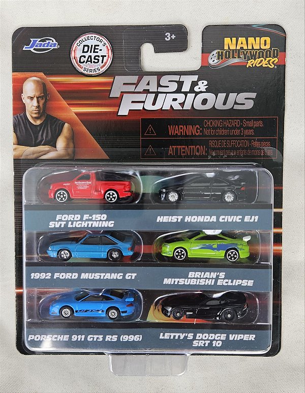 Nano Hollywood Rides FAST & FURIOUS COLLECTOR SERIES - Ford F150 +5