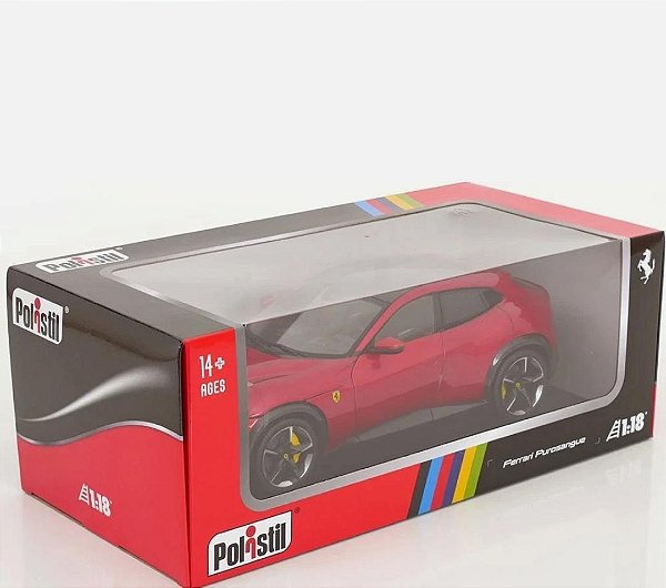 Ferrari Purosangue Rossa Magma (Red Metallic) - 1/18 Polistil 2022