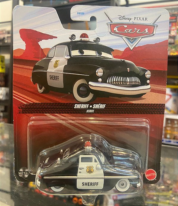 Miniatura carros disney Sheriff