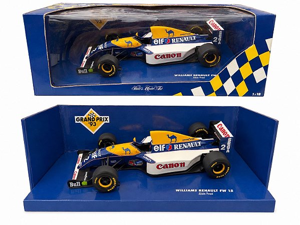 Miniatura Williams Renaut FW 15 Alain Prost 1/18