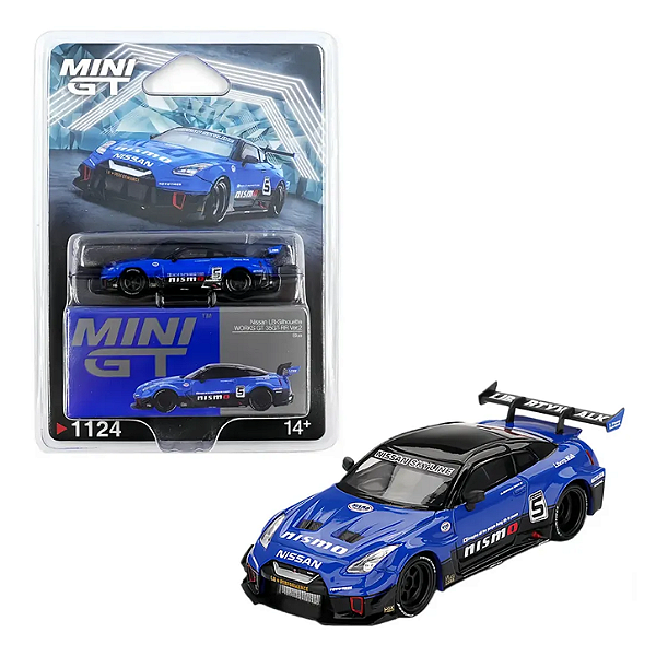 Miniatura Mini GT Nissan LB Silhouette WORS GT35GTRR 1/64
