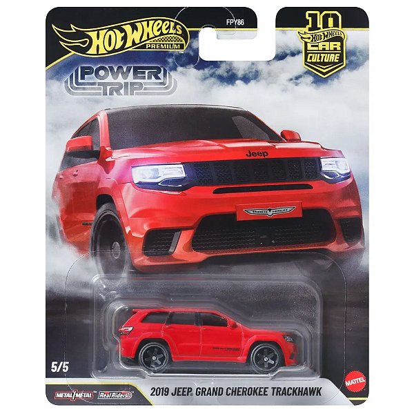 Hot Wheels Premium Jeep Cherokee Trailhawk 2019