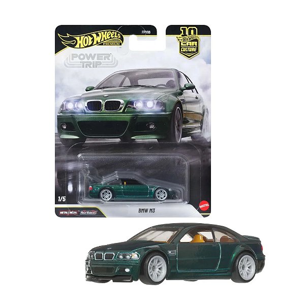 Hot Wheels Premium BMW M3 Verde 1/64