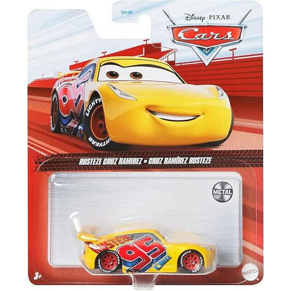 Miniatura Disney Pixar Cars 3 Rusteze Cruz Ramirez Metal 1/64