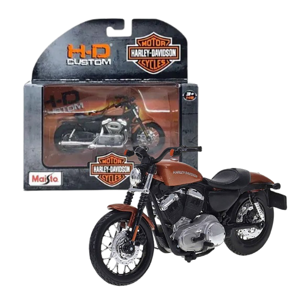 Miniatura Moto Harley Davidson XL 1200N Nightster 2007 1/18
