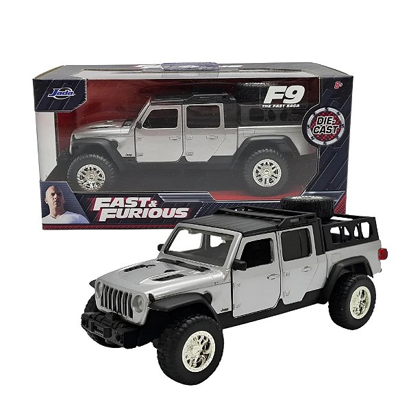 Miniatura Velozes e Furiosos Jeep Gladiator 2020 Jada 1/32