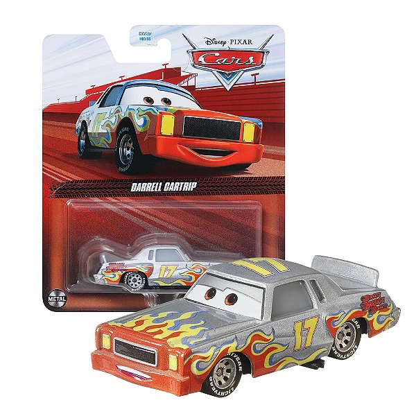Miniatura Disney Pixar Carros Darrell Cartrip Metal Mattel 1/55