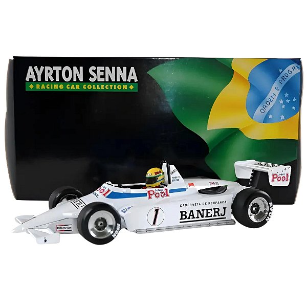 Miniatura Ayrton Senna Ralt Toyota RT3 1983 Minichamps 1/18