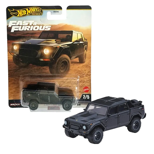 Miniatura Hotwheels Lamborghini Velozes & Furiosos LM002 1/64