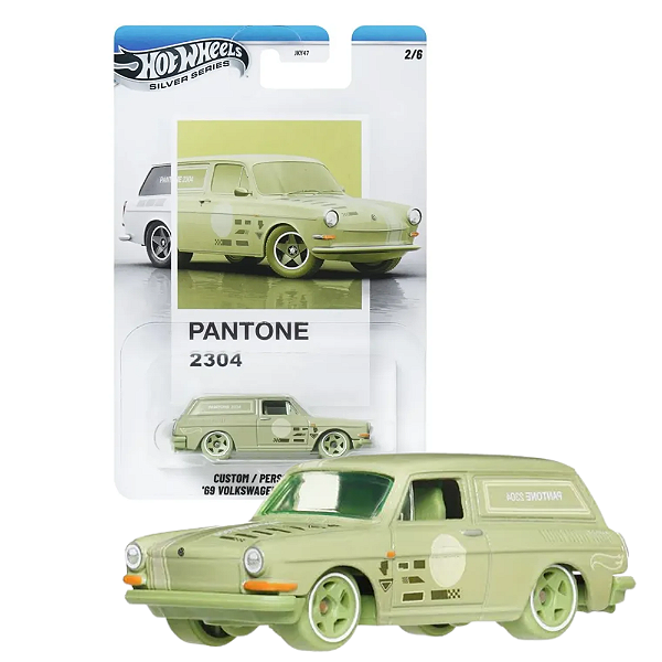 Miniatura Hot Wheels Pantone 2304 VW Squareback 69 1/64