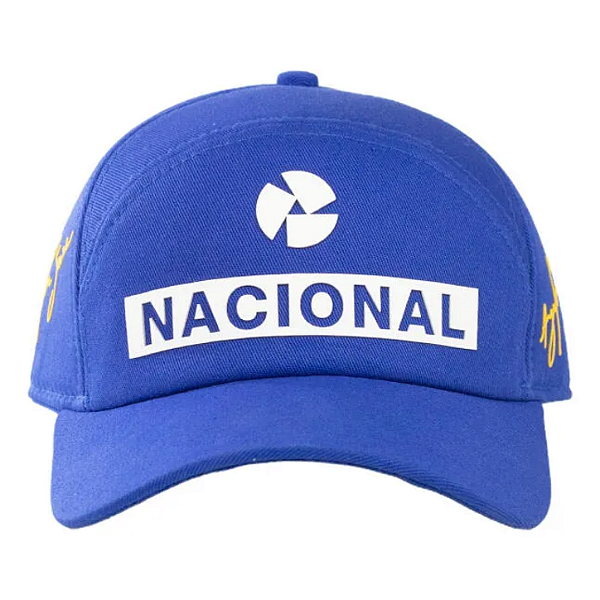Boné Nacional Adulto Original Ayrton Senna (Com Base)