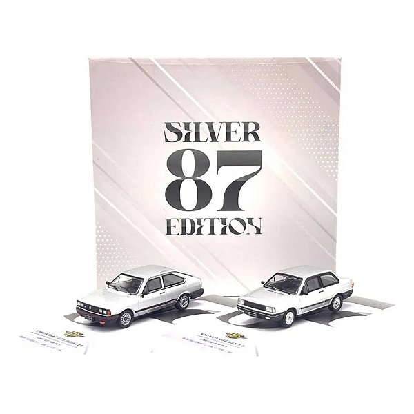 Box Set c/ 2 VW Silver 87 Edition BR Classics 1/64