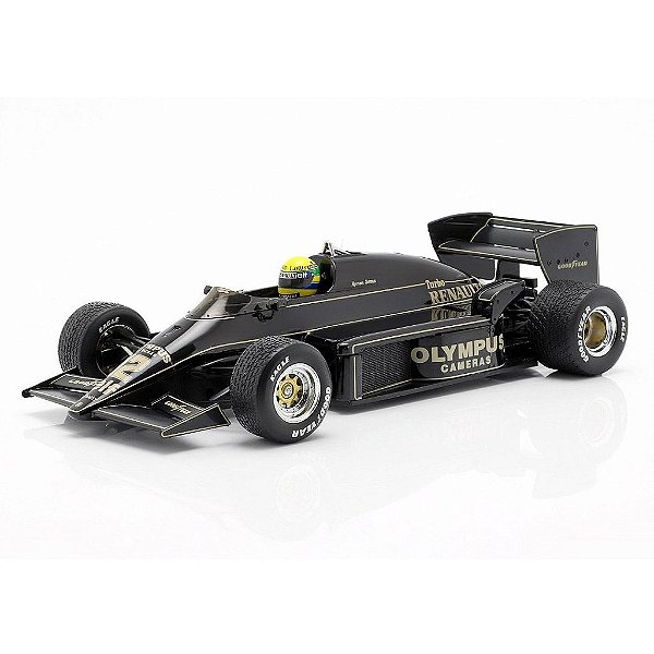 Formula 1 Ayrton Senna Lotus Renault 97T 1985 1/24 + ACRILICO