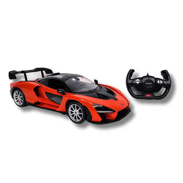 Miniatura Controle Remoto Rastar McLaren Senna 1/14