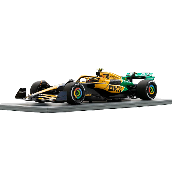 F1 McLaren MCL38 Lando Norris Senna Mônaco 2024 Spark 1/12