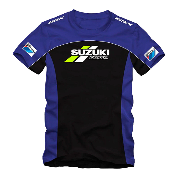 Camiseta Masculina Suzuki Preta AllBoy