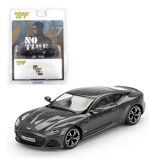 Miniatura Aston Martin DBS 007 No Time To Die Mini GT 1/64