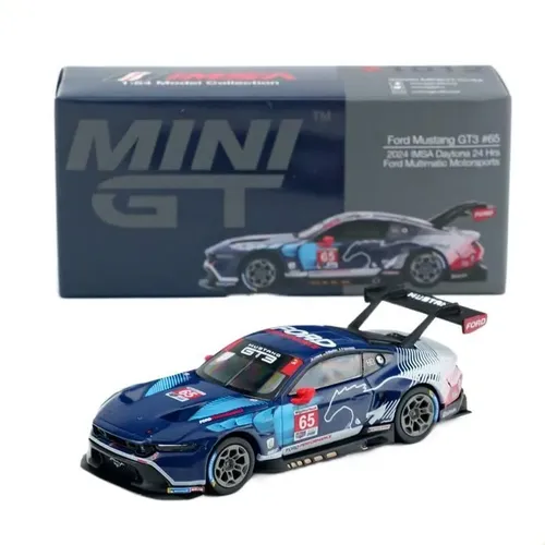 Ford Mustang Gt3 #64 Imsa Daytona 24hs Mini Gt 1/64