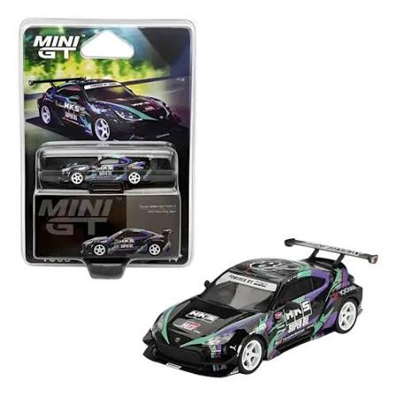Miniatura Mini GT 1:64 Toyota Gr86 Hks Type R 2022 #1005 1/64