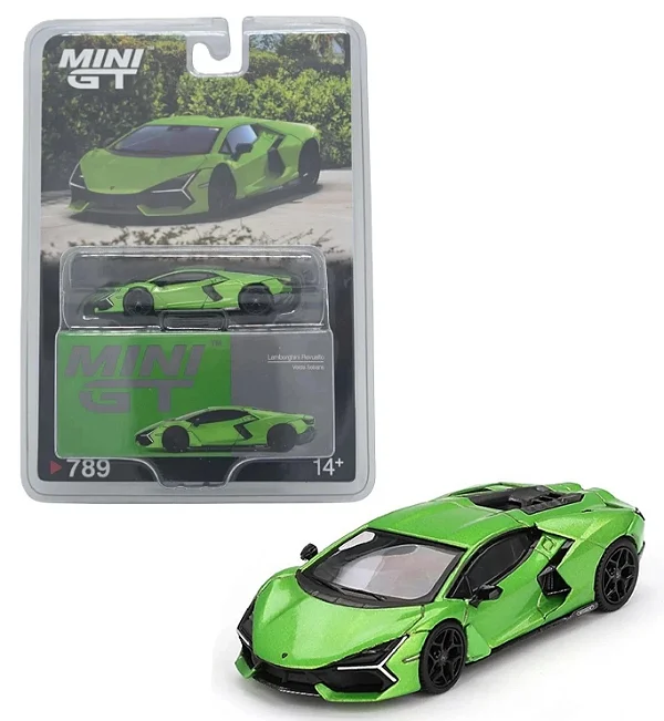 Lamborghini Revuelto Verde Selvans MINI GT 1/64