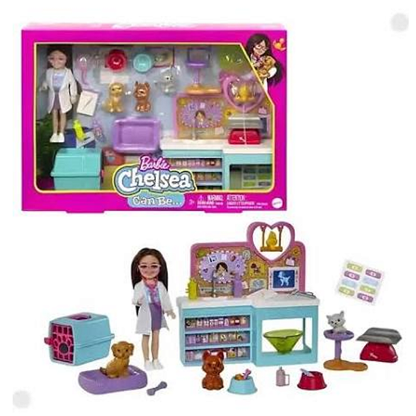 BARBIE CHELSEA I CAN BE VETERINARIA
