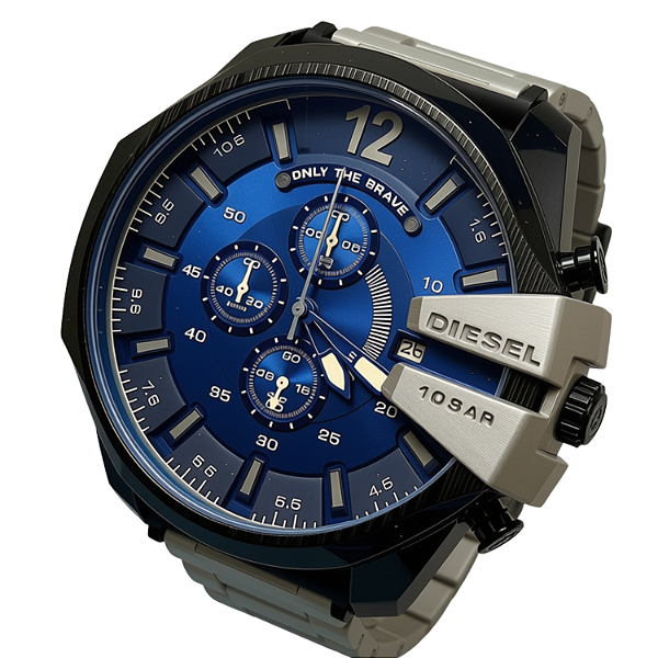 Relógio Masculino Diesel Only the Brave Cinza Analógico