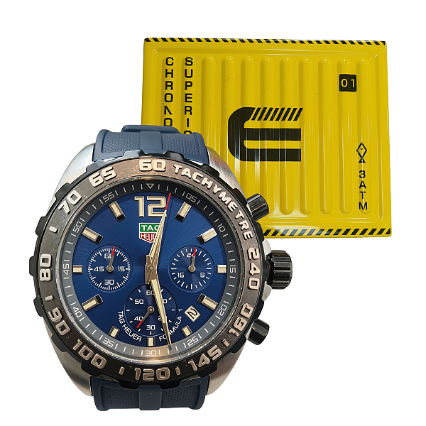 Relógio Masculino TAG Heuer Azul Analógico