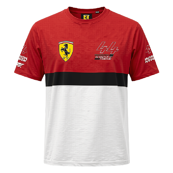 Camiseta AllBoy  H44 Ferrari Lewis Hamilton Vermelho GG