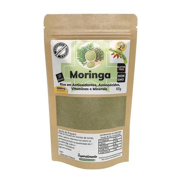 MORINGA - em Pó - 100mg
