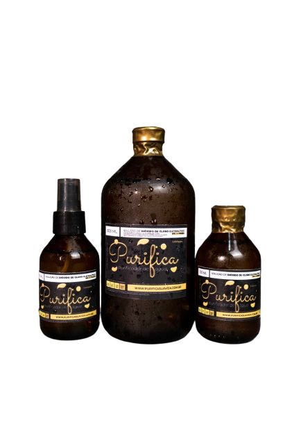 KIT 60 - Purifica - 3000ppm- 1220ml de Purifica + 50ml de DMSO 70 %.