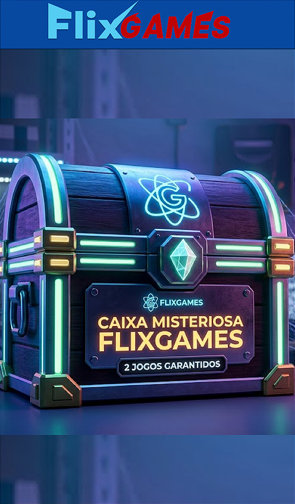 Caixa Misteriosa FlixGames ( 2 JOGOS GARANTIDOS )