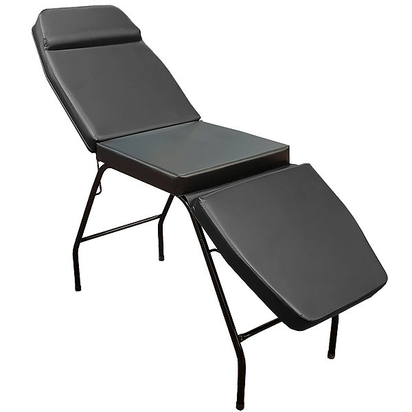 Maca 3 Posições Reclinável Estética Massagem Tattoo Depilação