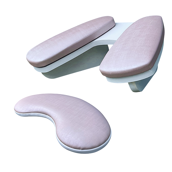Kit Ergonômico Manicure Apoio De Mão Duplo + Apoio Curvo — For-ty