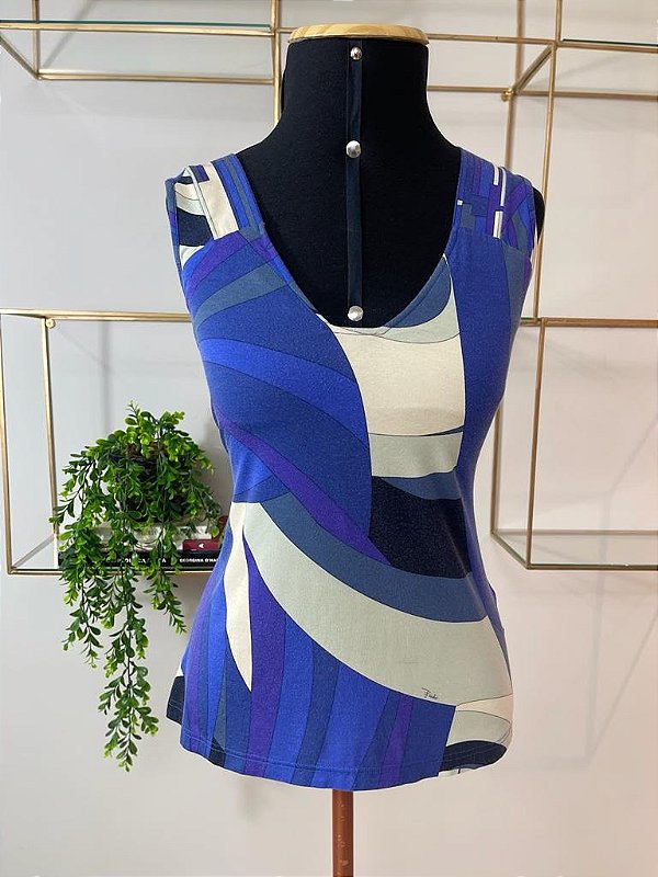 Regata EMÍLIO PUCCI azul