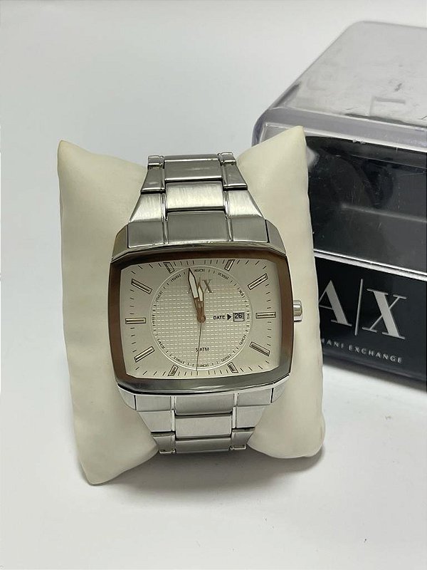 RELOGIO ARMANI EXCHANGE MASCULINO QUADRADO