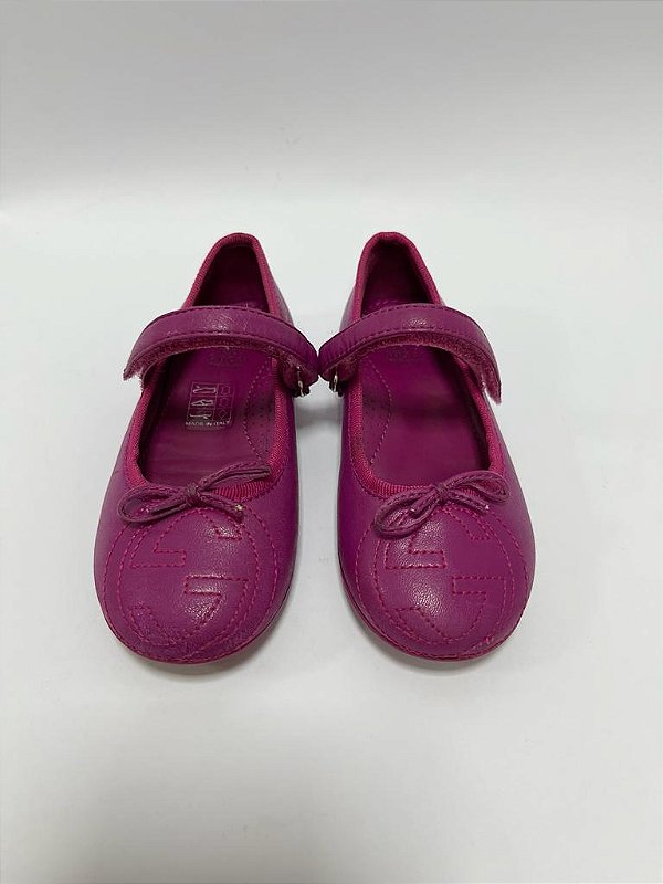 SAPATILHA GUCCI INFANTIL ROSA 23Br
