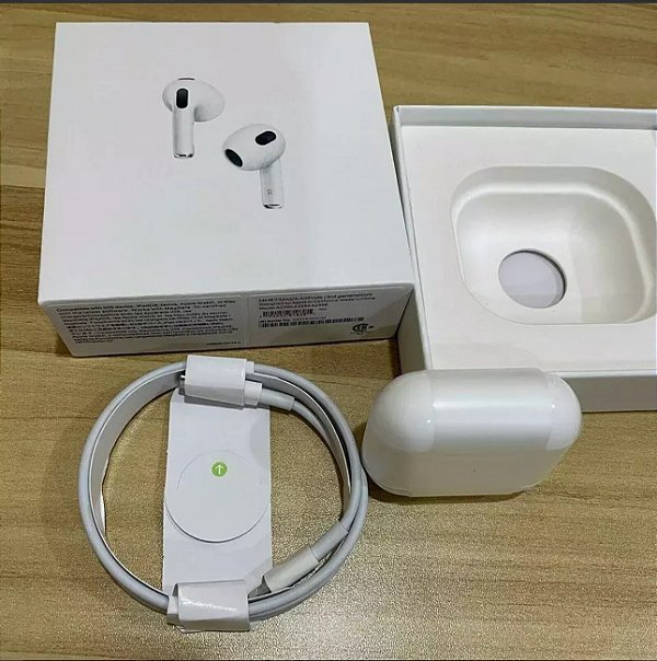 AIRPODS APPLE LINHA PREMIUM (Sem borracha) - ÍNDIO CELL