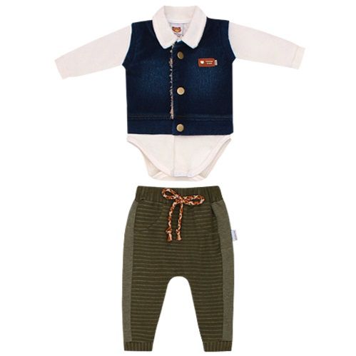 Conjunto Pagão Fofo - 3 peças