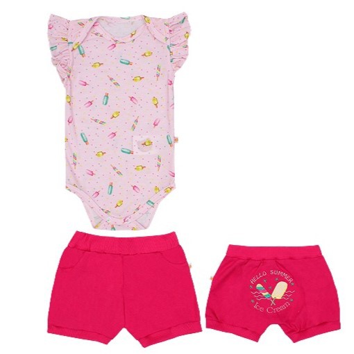 Conjunto Baby Sorvetinhos - 2 peças