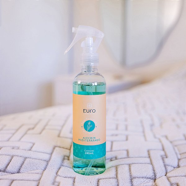 Água Perfumada para Tecidos Alecrim Mediterâneo 240ml