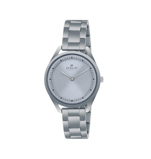 Relógio de Pulso Feminino Prata Levíssimo Fino Sofisticado