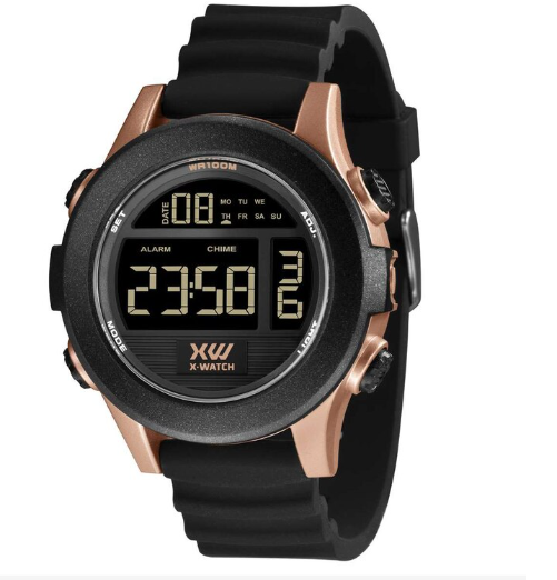 Relógio X-watch Masculino A Prova D'agua Esportivo Digital