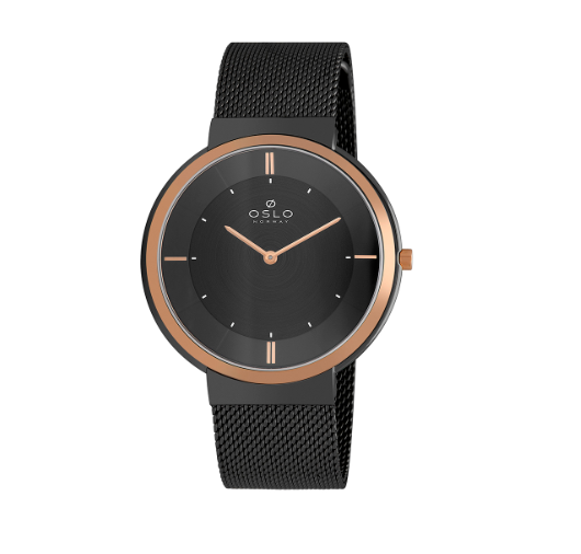 Relógio De Pulso Masculino Oslo Preto Safira Omtsss9t0019
