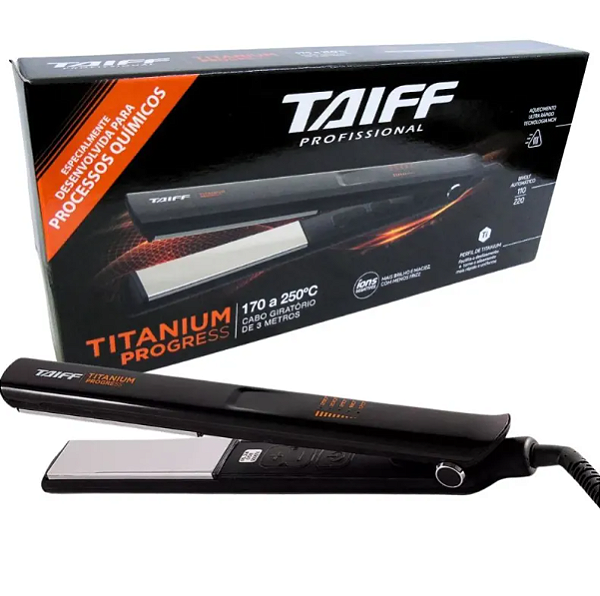 Taiff Chapinha Titanium Progress Bivolt Para Progressiva