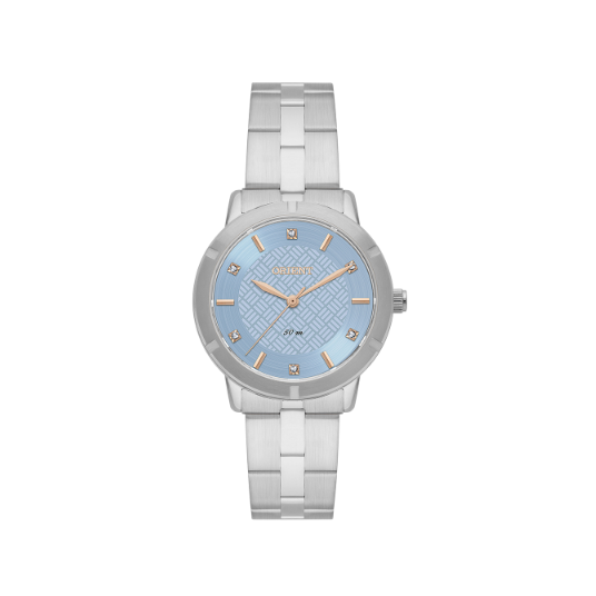 Relogio De Pulso Orient Classico Fbss0142 Prateado Feminino
