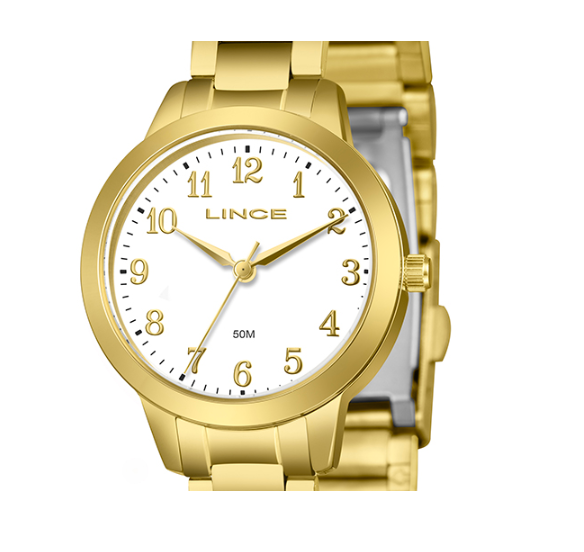 Relógio Lince Feminino kit Filhos Menino Semijóia LRG4849L30