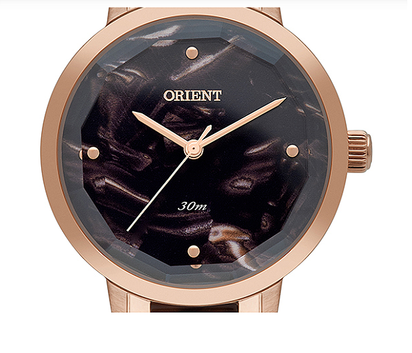 Relógio Orient Feminino Marrom Madripérola Ftss0140 N1rn