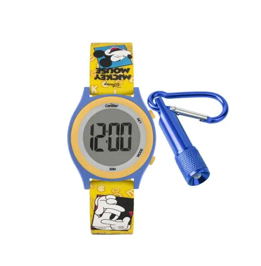 Relógio Condor Infantil Mickey Unisex Meninos Cobj3572ap/k8a